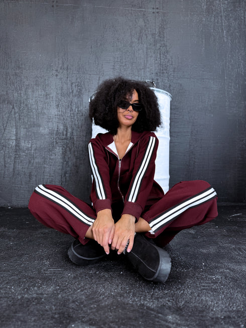 LUX komplekts "SHY GIRL " - BORDO